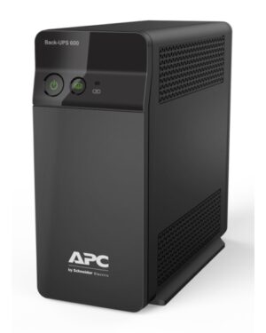 Uninterrupted power with the APC UPS 600VA Back-UPS.
