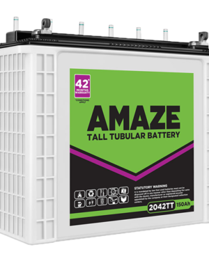 Amaze 2042TT: Uninterrupted Power with Tubular Technology | High Back-up, Overcharge Resistance
