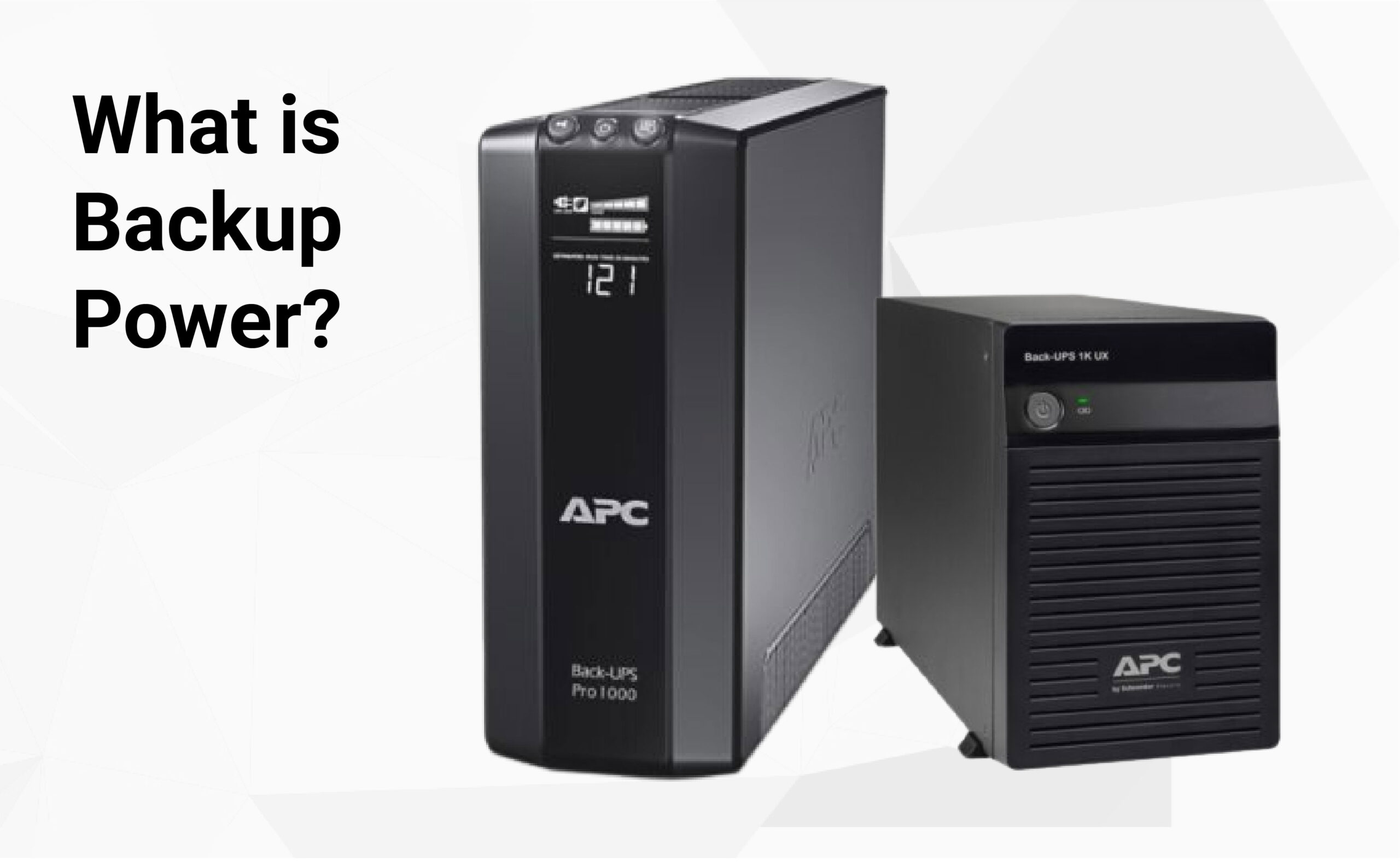 What is Backup Power?