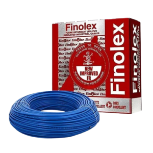 Enhance your electrical connections with Finolex 4mm Single Core FR PVC Insulated Wire. Reliable and durable, this wire ensures optimal performance.